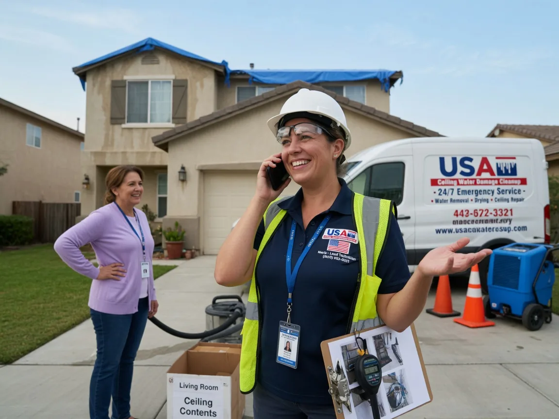Ceiling Water Damage Restoration Lovilia, IA FAQs